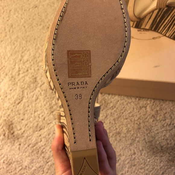 New in box Prada wedge heels - Picture 3 of 6